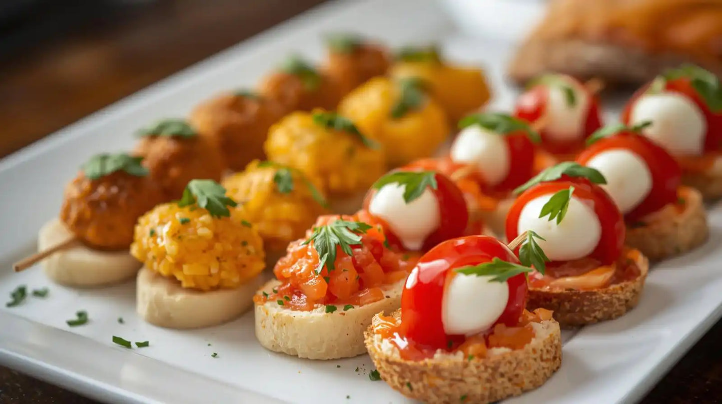 Italienisches Fingerfood 5-6 Teile pro Person