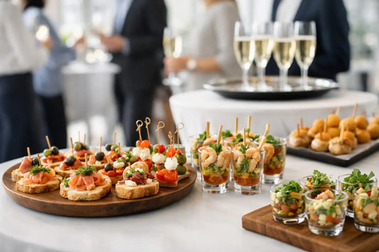 Fingerfood Ideen für den Stehempfang planen