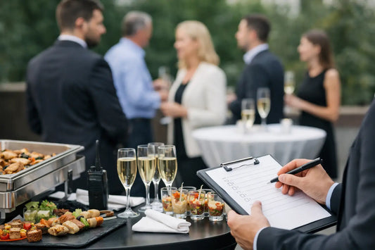Eventcatering Planung für sichere Firmenfeiern