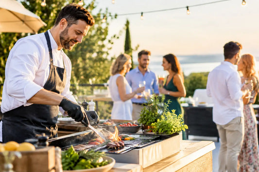 Sommerfest mit Live Cooking richtig planen