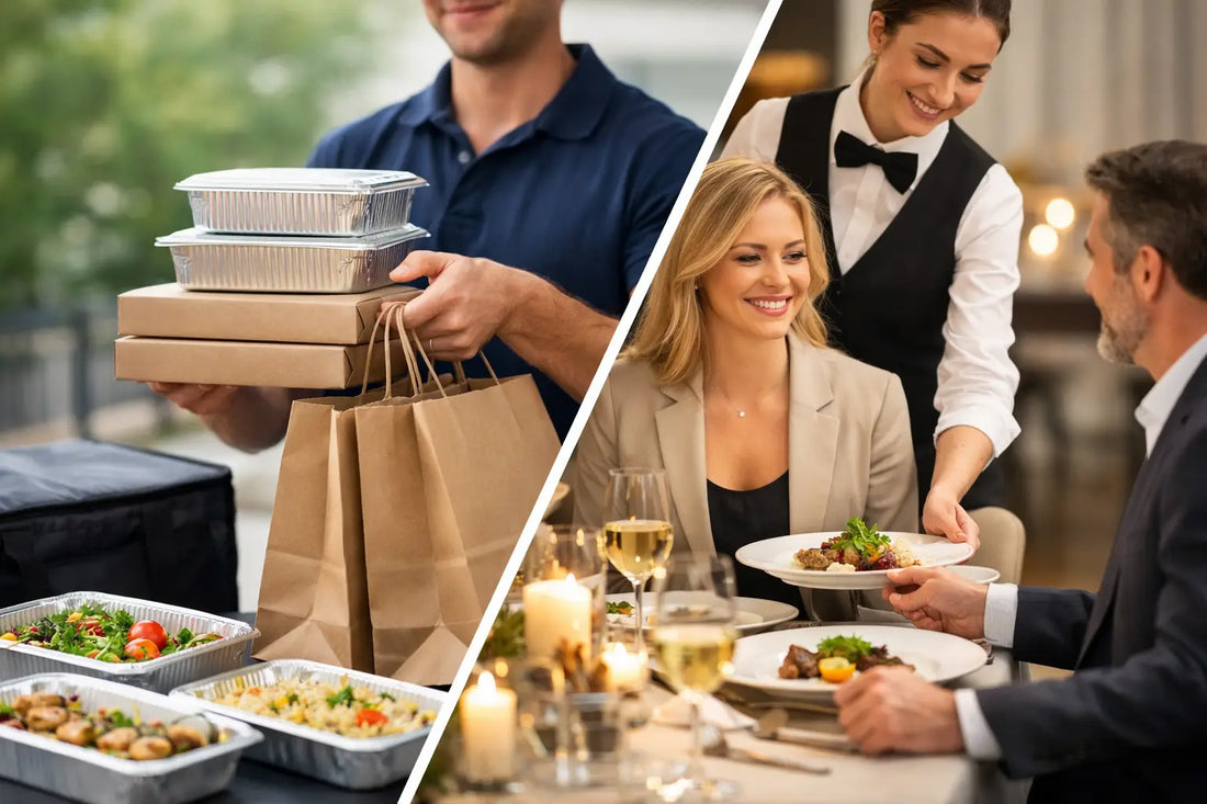 Liefercatering oder Komplettservice - was passt?