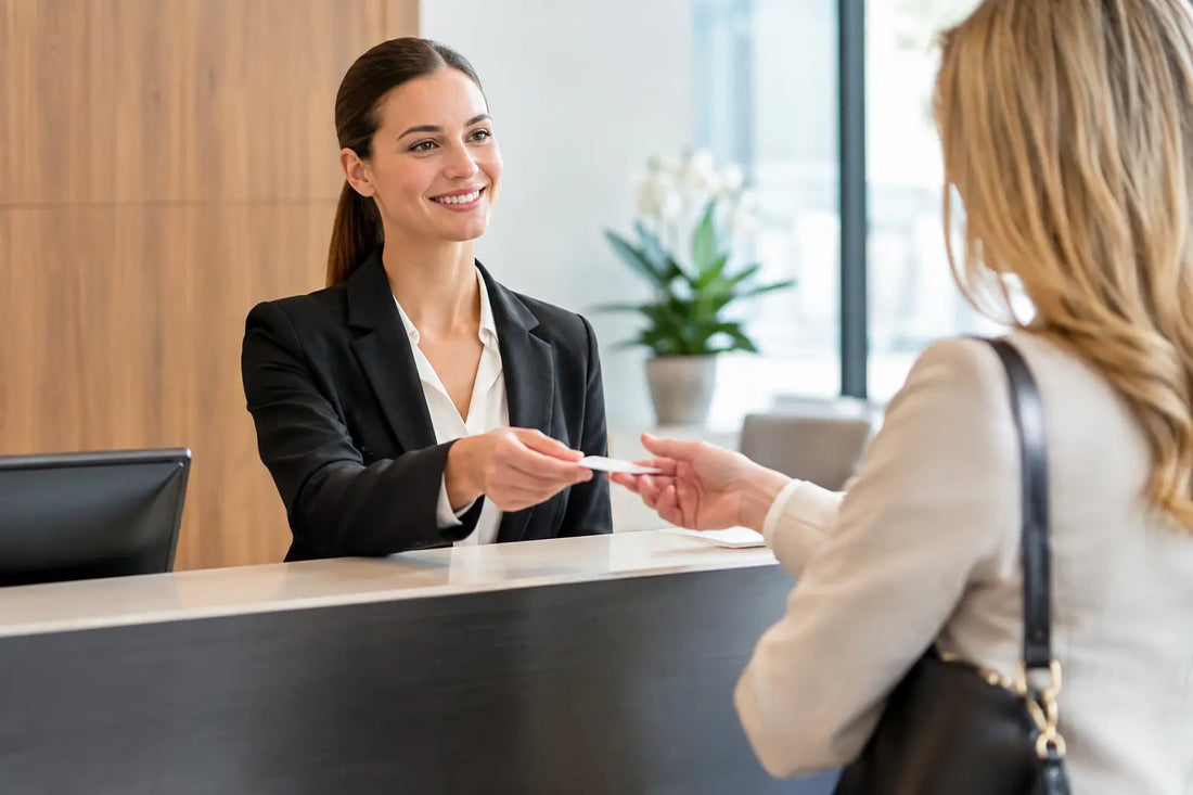 Servicepersonal für Empfang buchen - so gelingt es