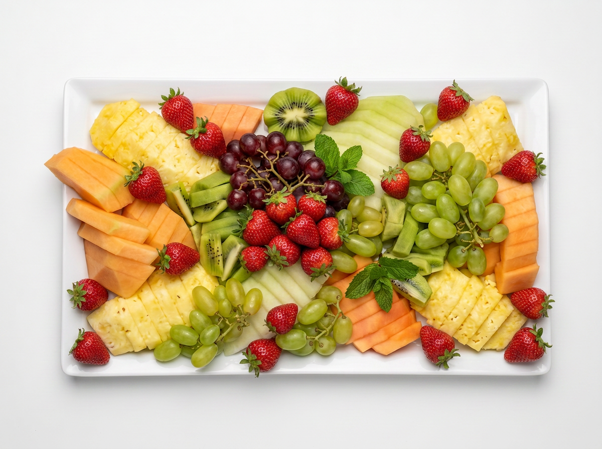 Obstplatte für 12-15 Personen